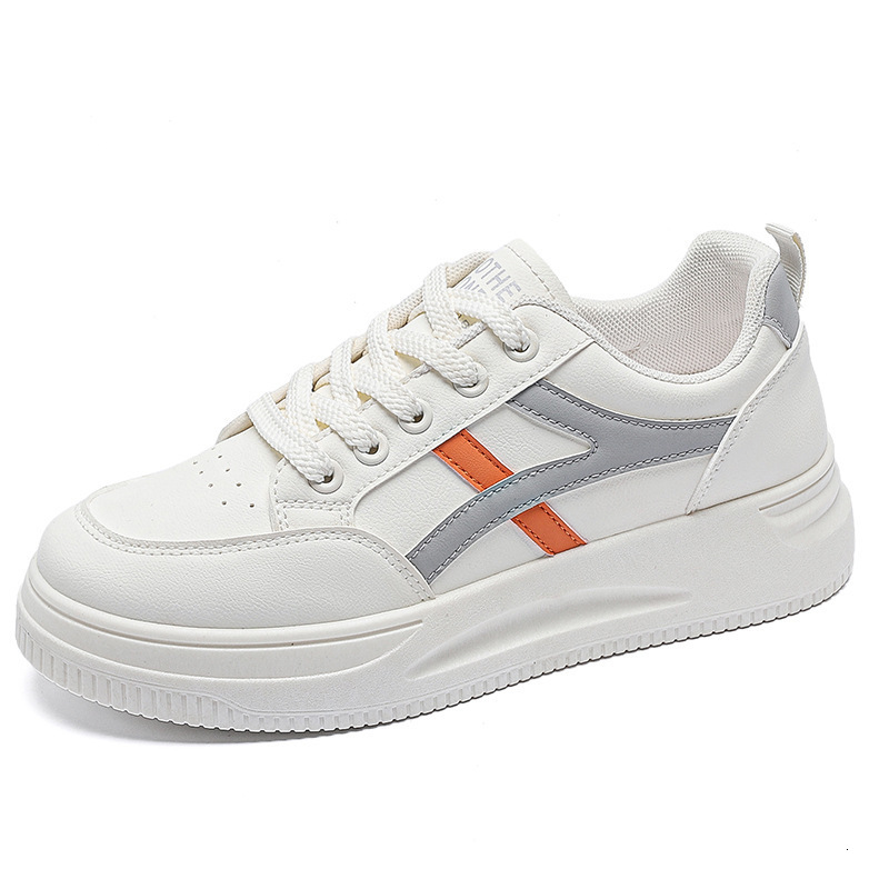 2025 Spring summer White Shoe Designer s New Height Increasing Thick Bottom Outdoor Sports Style Leisure Street Women s Shoes