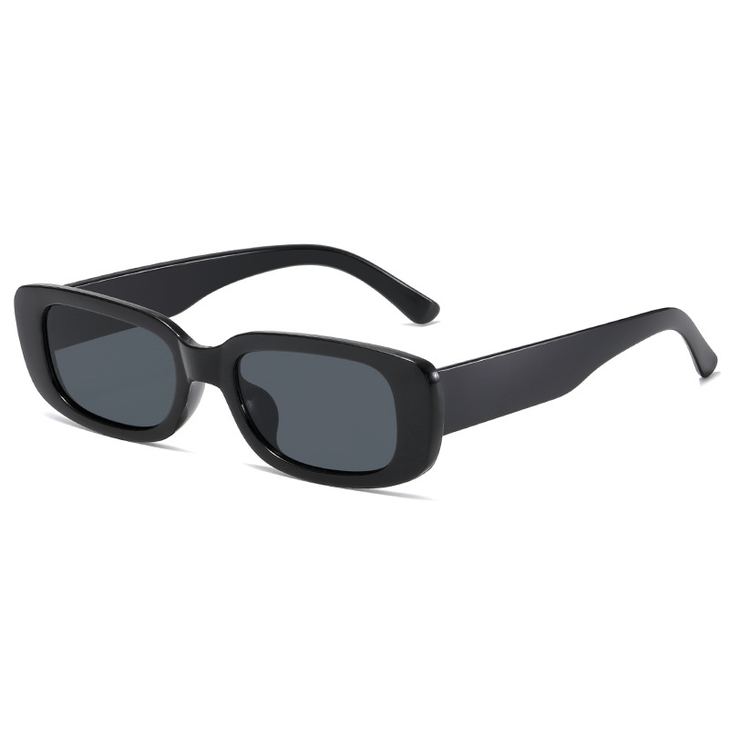 New fashionable square sunglasses, personalized and trendy street photography sunglasses