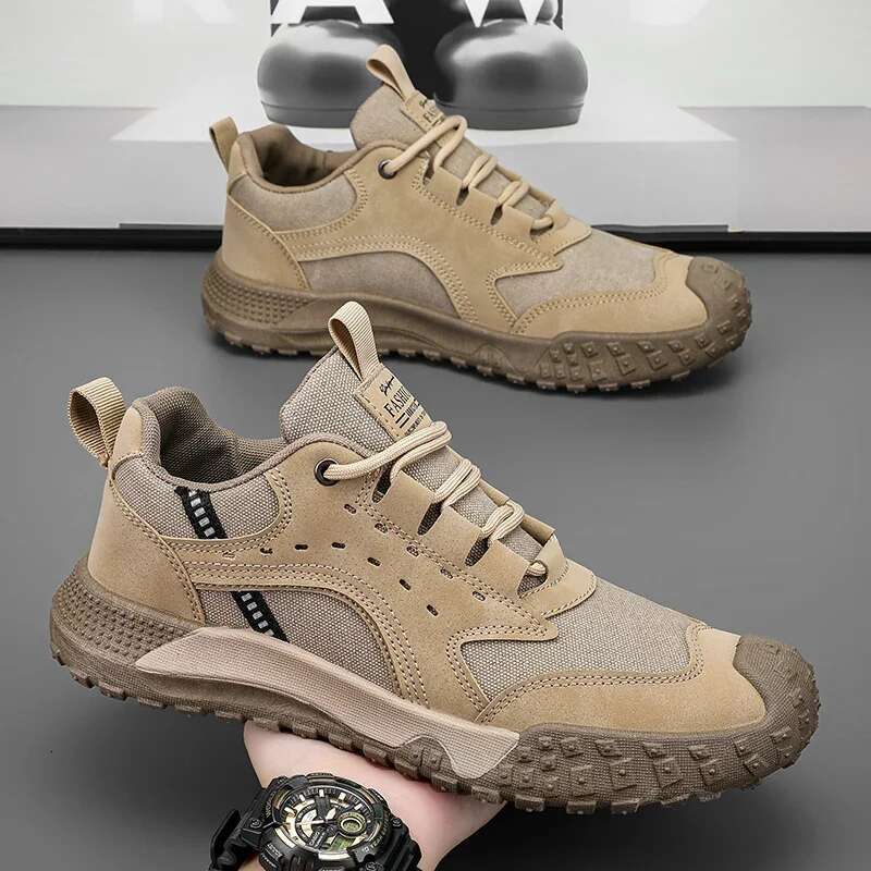 Men's Running Gray Jogging Casual Sports Shoes Outdoor Breathable Mesh Flat Bottom Light Shock-absorbing Tennis