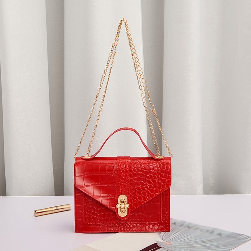 Ship from US Shoulder Straps For Bags Ladies Fashion Hasp Chain Small Square Bag Messenger Hand 250228FBB