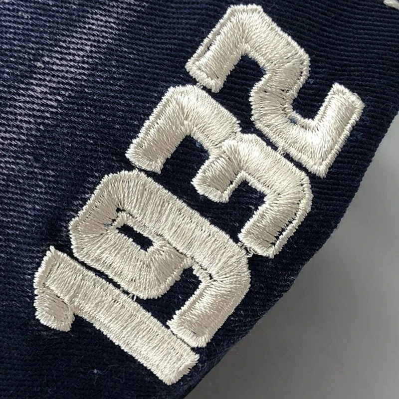 Men Women Cotton Embroidered Letter Printed Baseball Cap Cowboy Hip Hop Dance Club Hat Visors Summer Sports Sun Hats 250228