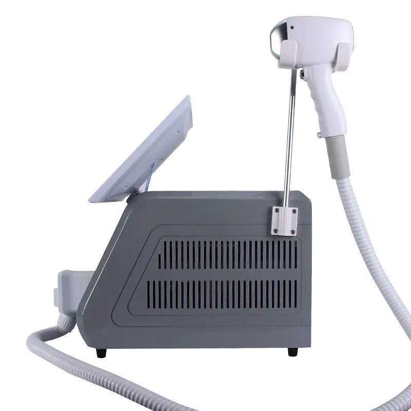 Professional Ice Point Hair Removal Single Handle 755 808 1064 Diode Laser Skin Rejuvenation Permanent Depilation Soprano Laser Hair Removal Machine