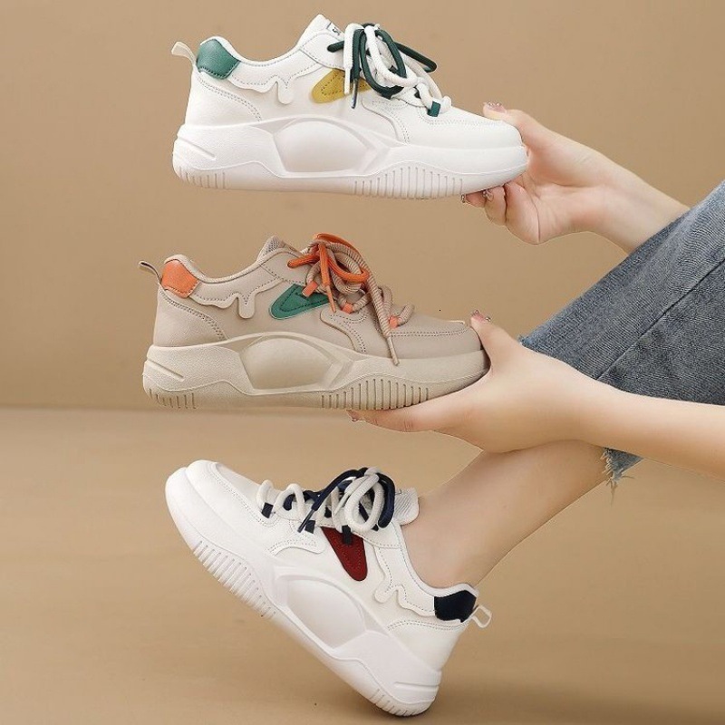 Sports Designer Spring New Thick Bottom Training Academy Style Casual Sports White Shoes Multi functional Anti slip and Non tiring Feet