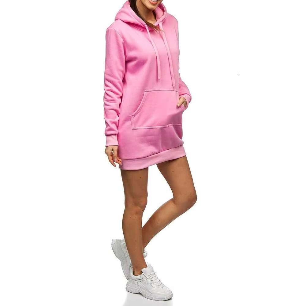 Hoodie Latest Style Women Winter Fashion Fleece Casual Streetwear Ladies Longe Hoodies