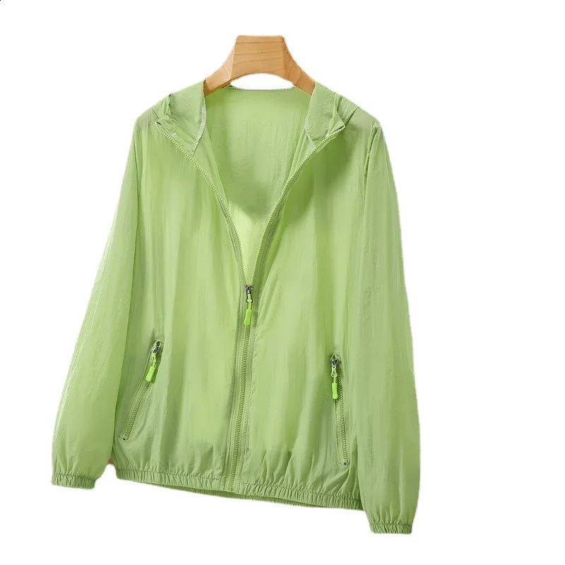Women Jacket Waterproof Windbreaker Jackets Female Hooded Summer Sunproof Windproof Coats Outdoor Hiking Thin Coat A231 250228