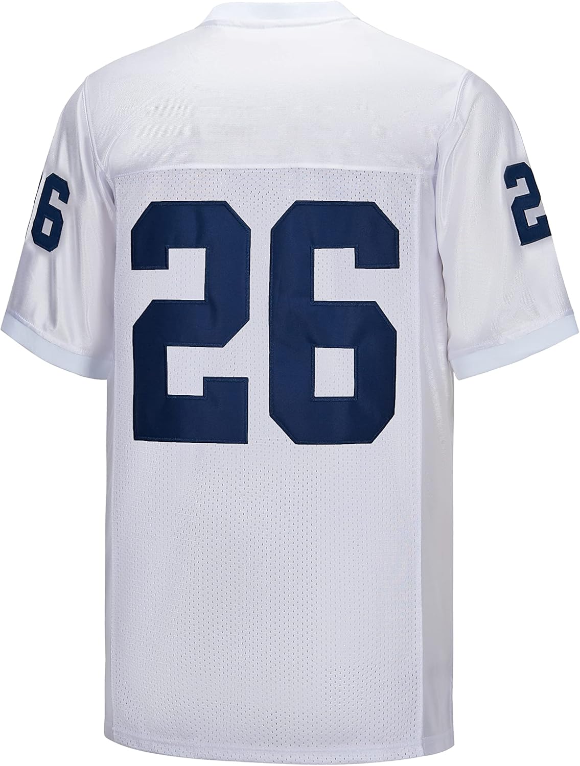 Men's 11 No Name Football Jersey 1 26 31 White ed
