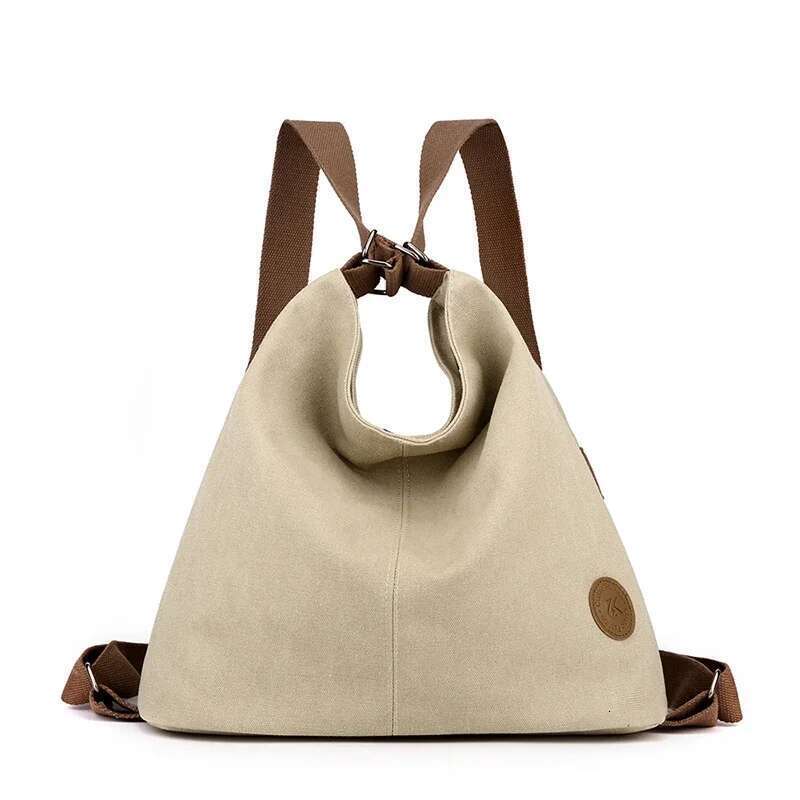 Women's Bags Multifunctional Women's Backpack High Quality Canvas Women Shoulder Bag Designer Ladies Travel Tote Bags Mochilas Mujer