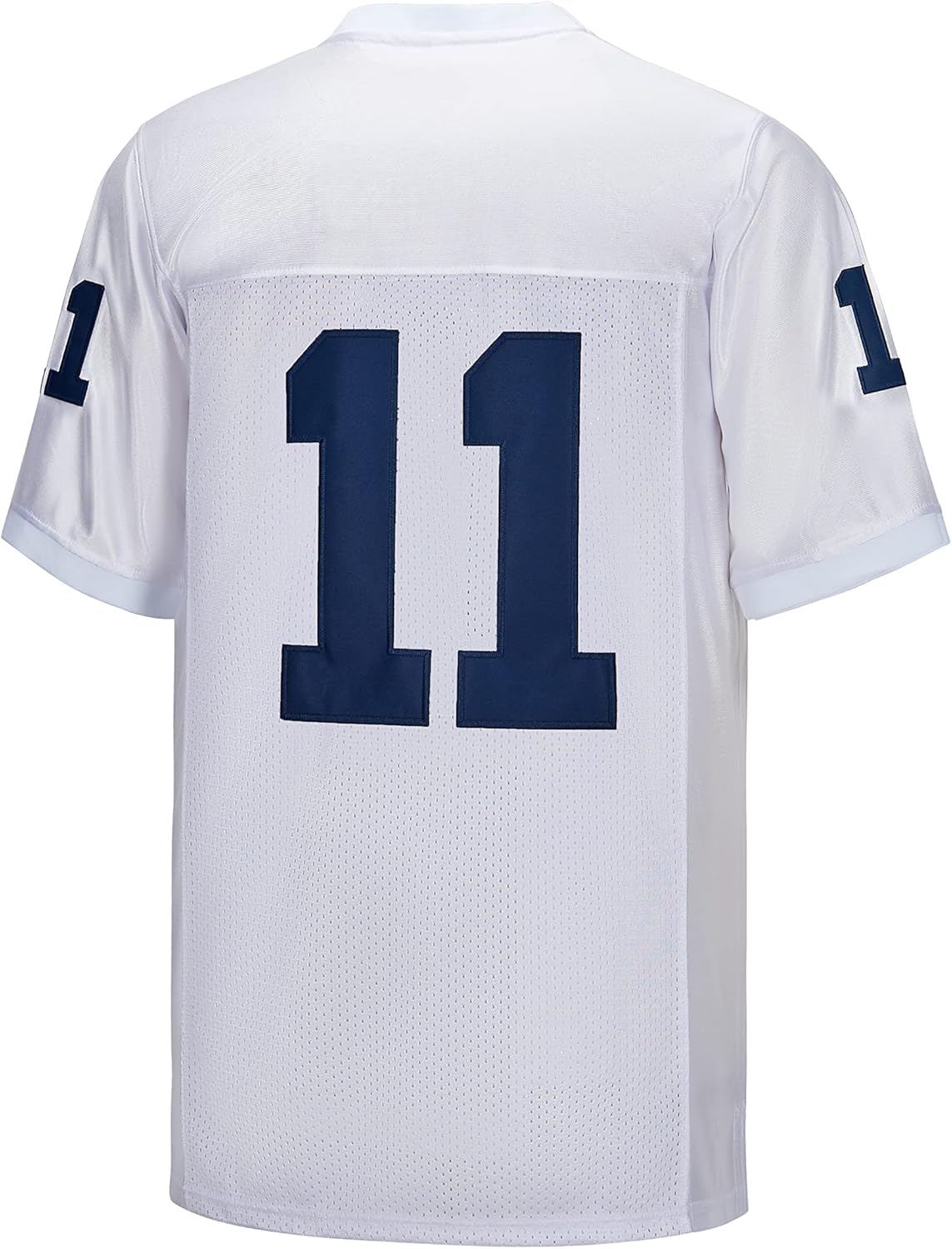 Men's 11 No Name Football Jersey 1 26 31 White ed