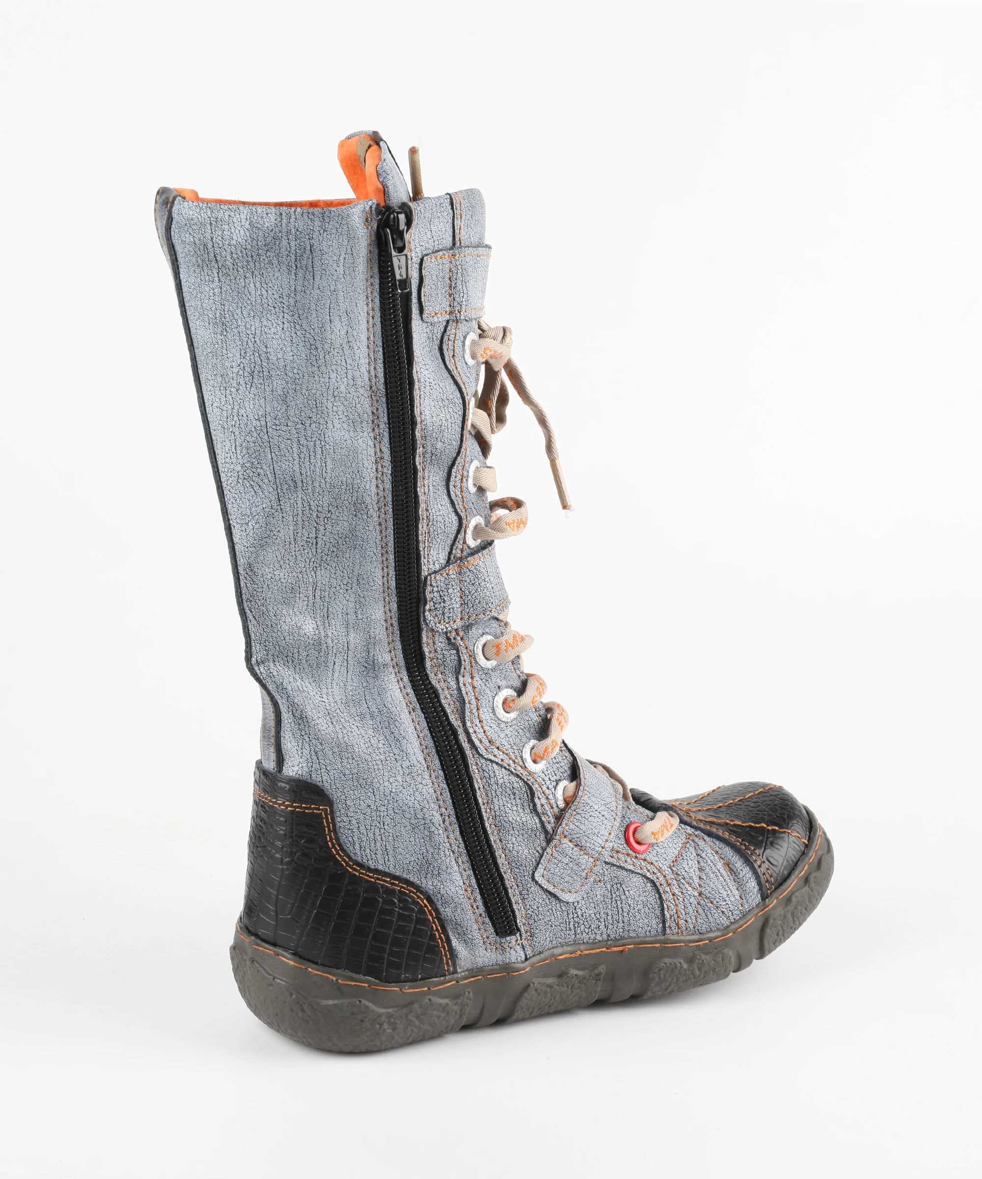 SHONELAND New Fashion Beauty Leather Shoes Leisure Medium Long Boots Fashion Leather Shoes Women Shoes Z250303
