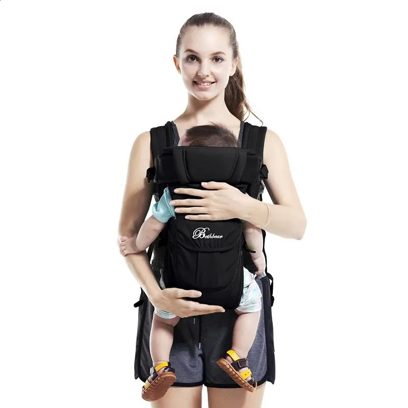 Baby Backpack Breathable Front Facing 4 in 1 Infant Comfortable Sling Pouch Wrap Kangaroo 250221
