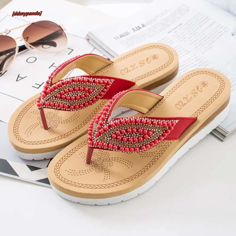2022 Fashion Women's Sandals Summer Outside Beach Female Casual Non-slip Flat Flip ps Women Shoes House Slippers #ddmypanda
