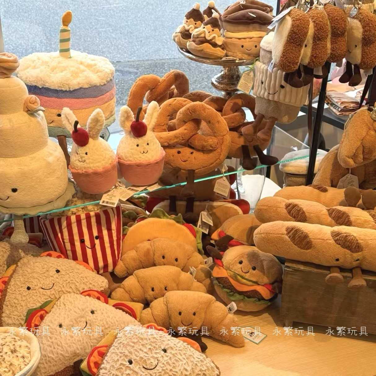 Plush Dolls Fun Cake Doll Dessert JC Food Series Doll Creative Simulation Plush Toy Wedding Doll