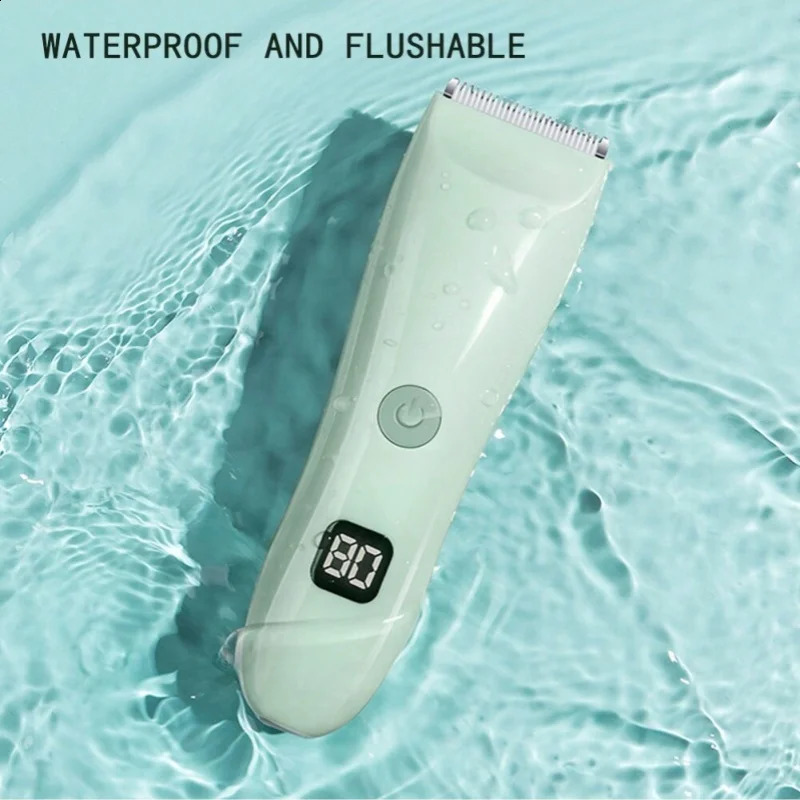 Childrens rechargeable power display electric clipper universal razor Electric fader can be washed for babies Hair clipper 250303