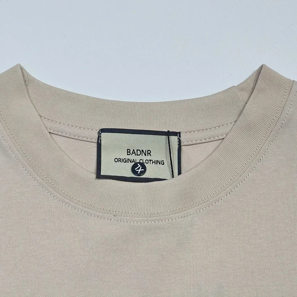 Trendy BARPIS Letter Print T-Shirts Street Hip Hop O-Neck Mens T Shirt Harajuku Casual Cotton Short Sleeve Tee tops 250224