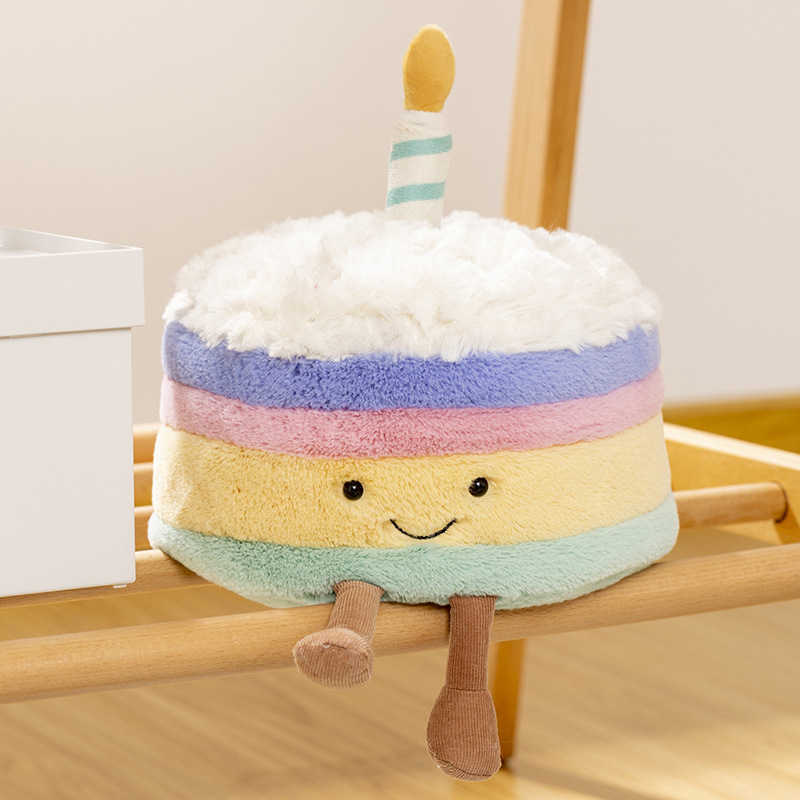 Plush Dolls Fun Cake Doll Dessert JC Food Series Doll Creative Simulation Plush Toy Wedding Doll