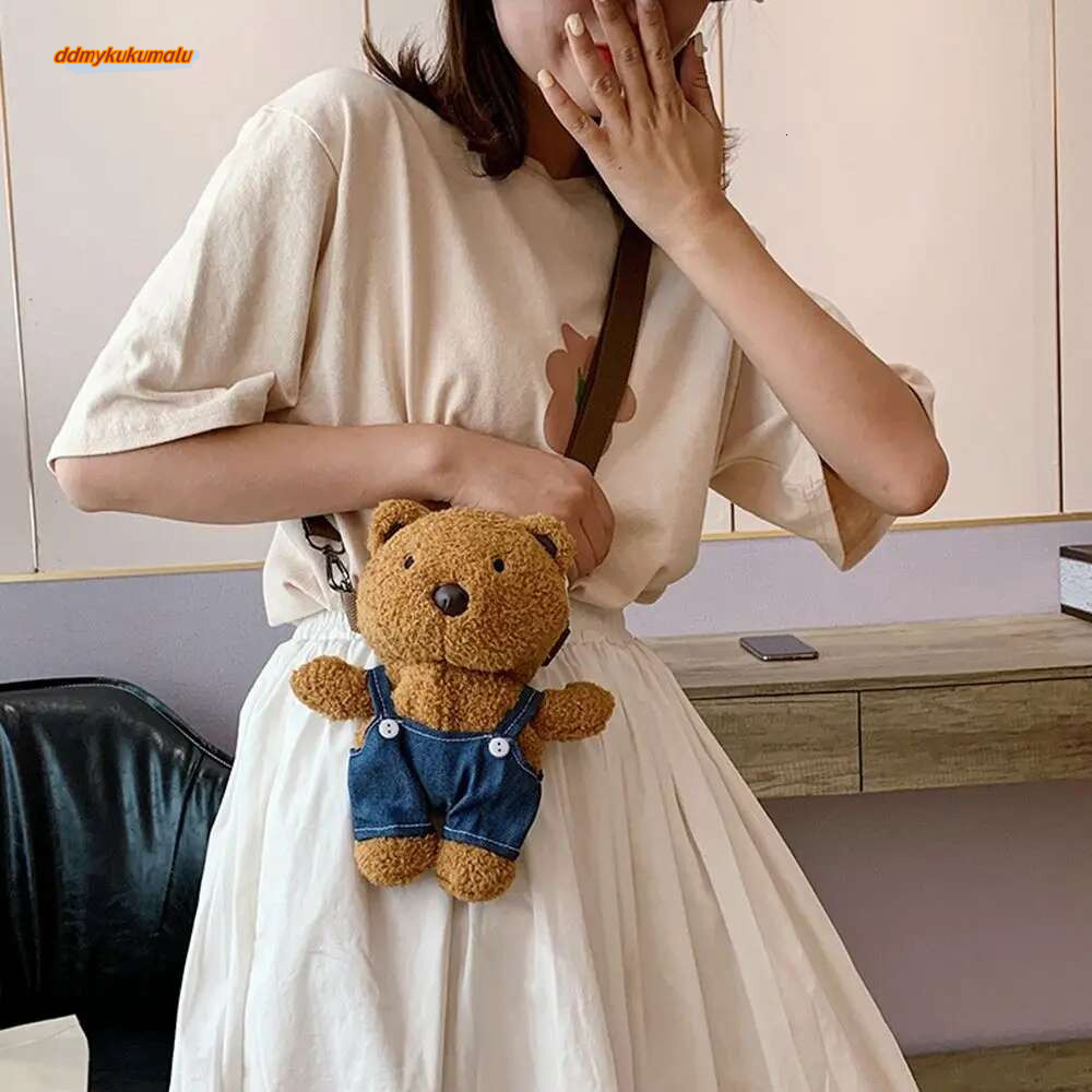 Backpack Cartoon Coin Purse Student Women Cinnamoroll Single Shoulder Children Handbag Plush Doll Bag #ddmykukumalu