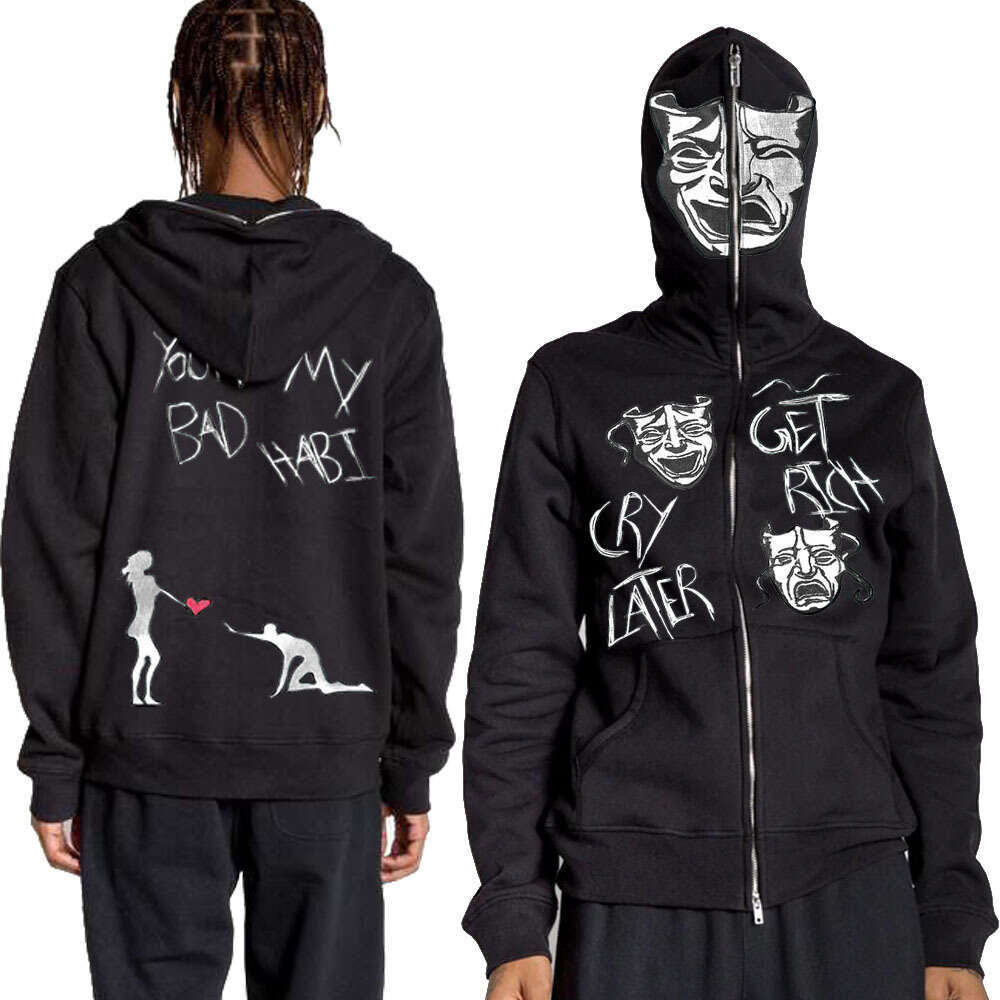 2022 New INSY2K Loose Trendy Hoodie, Sweatshirt, and Cardigan