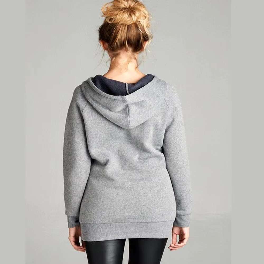 Women Premium Quality In Wholesale And Latest Design With Solid Black Color For Ladies Hoodies By Viky Industries