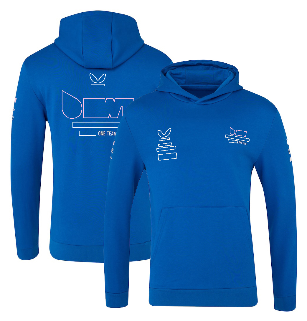 2025 F1 Team Full Formula 1 Driver Racing Hoodie Men Car Fans Softshell Jacket Same 1/4 Zip Midlayer Sweatshirt free shipping
