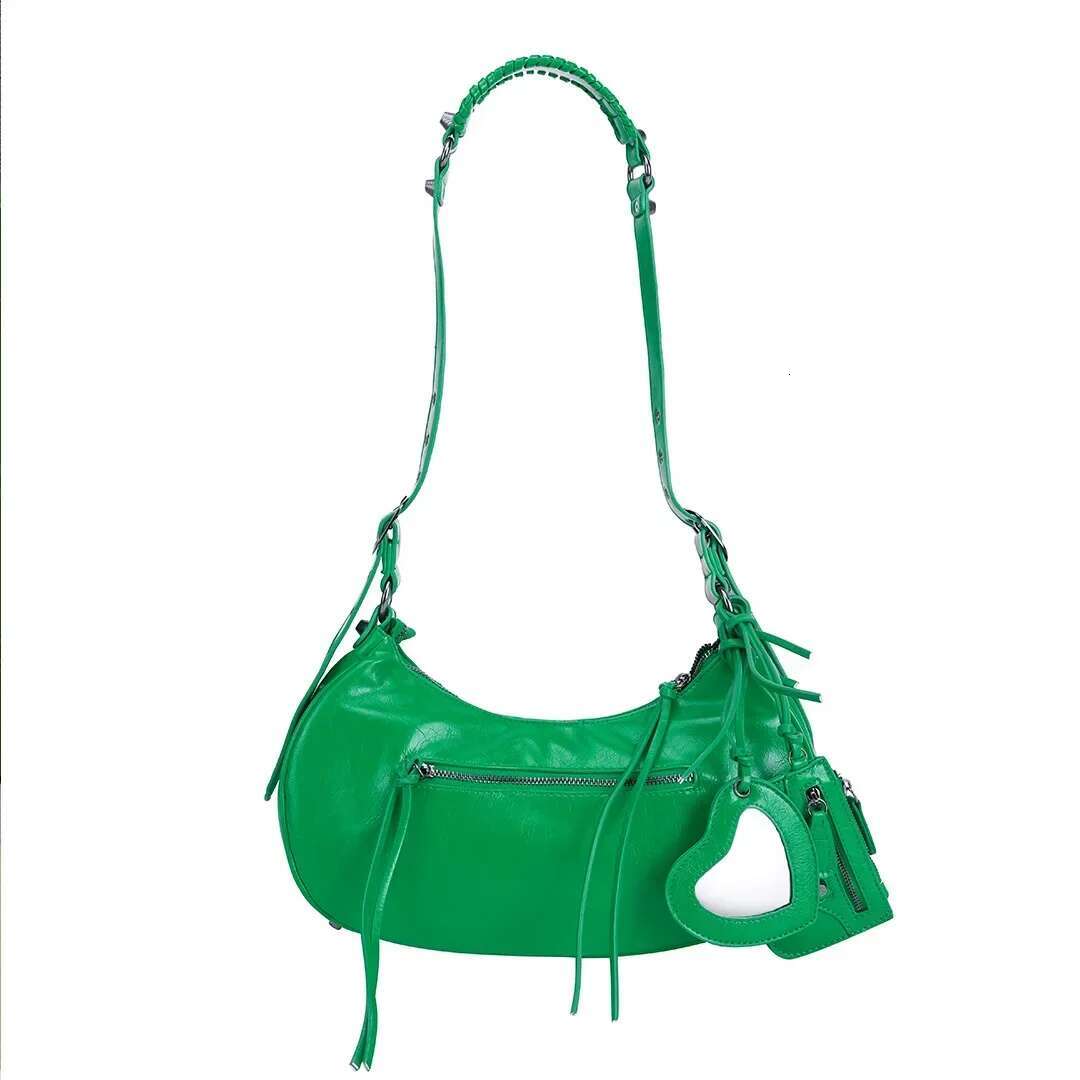 new style New Size Heavy Duty Rivet Motorcycle Three-In-One Handbag Single Shoulder Crossbody Bag