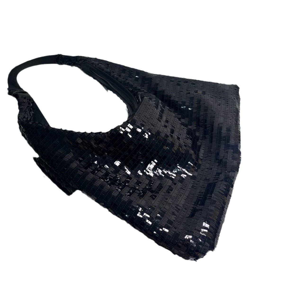 toteBag Shoulder bag ROSE NOIRE For Women New Product, Internet Celebrity, Small Fresh Sequins, Large Capacity Tote Hand-Held Single Shoulder Armpit B