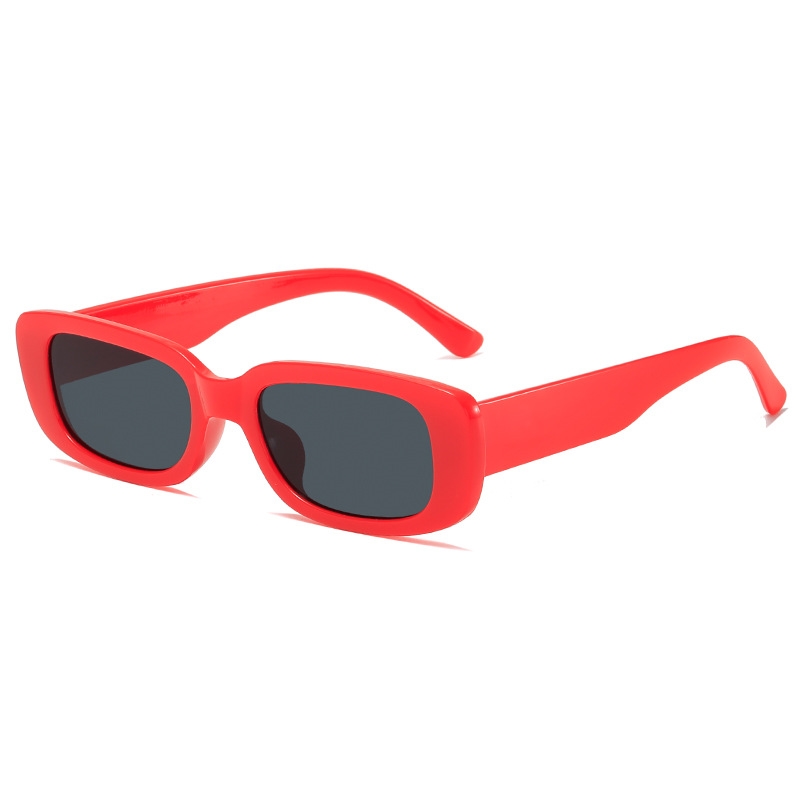 New fashionable square sunglasses, personalized and trendy street photography sunglasses
