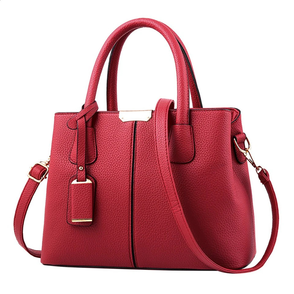 Ship from US Fashion Womens Handbag Satchel Shoulder Tote Leather Bag 250303FBB