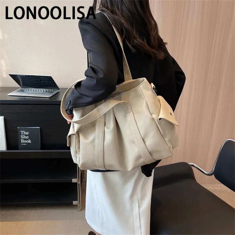 Leather Ladies Large Capacity Shoulder Designer Purses And Handbag For Women Messenger High Quality Crossbody Bag