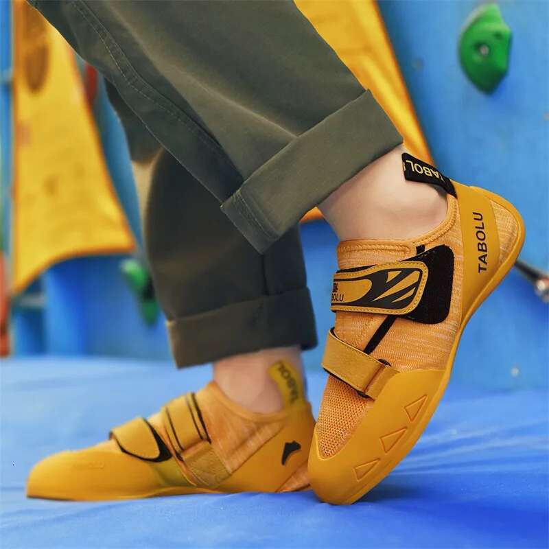 Professional Men Women Indoor Outdoor Climbing Beginners Mesh Rock-Climbing Bouldering Training Shoes