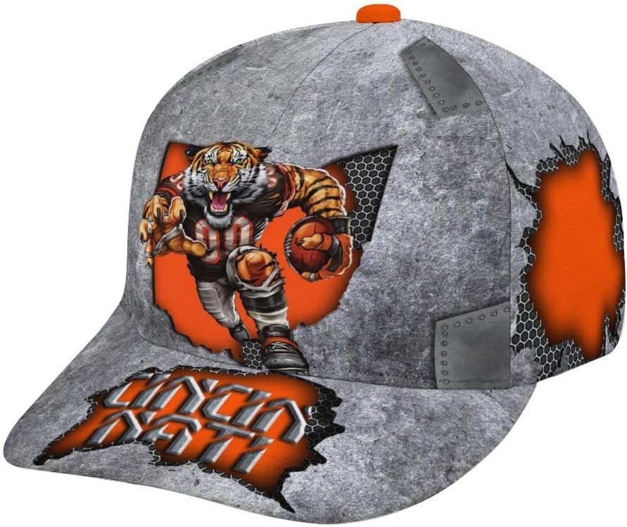 Football City Style Baseball Cap Men Women Adjustable Snapback Dad Hat for Sports Fan Gift Game Day Headwear