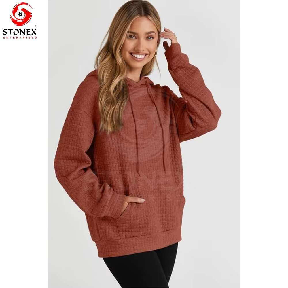 Women's Best Quality Hoodie Wholesale Breathable Hoodies With Pocket Top Style For Women