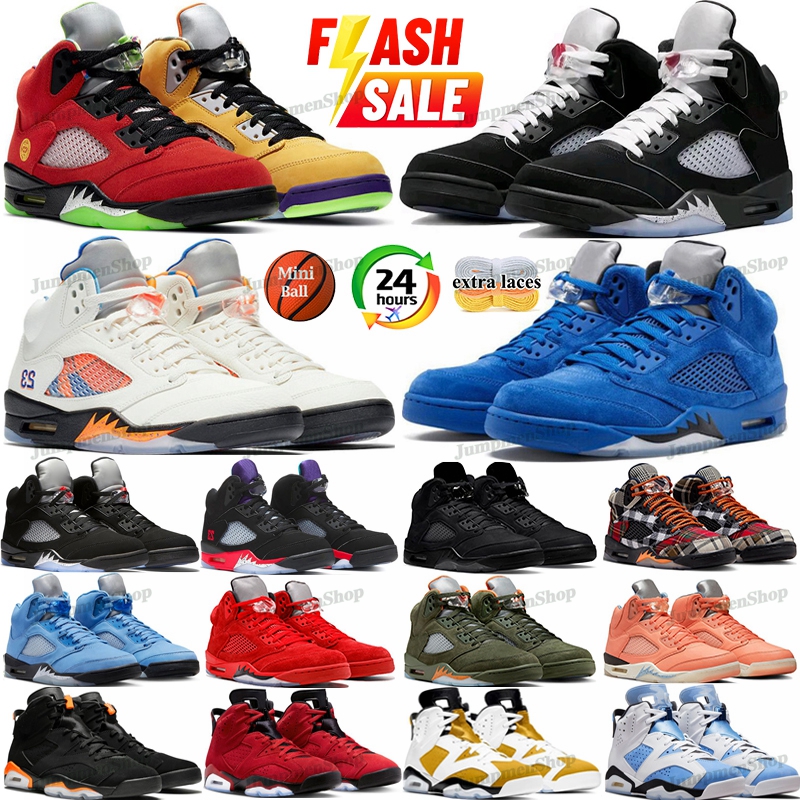 Designer Shoes 5s Basketball Shoes 5 Mens Trainers Fire Red Dark Racer Blue Raging Aqua Red Suede Jade Horizon Sail What The Easter Cement 6s Women Men Sneakers