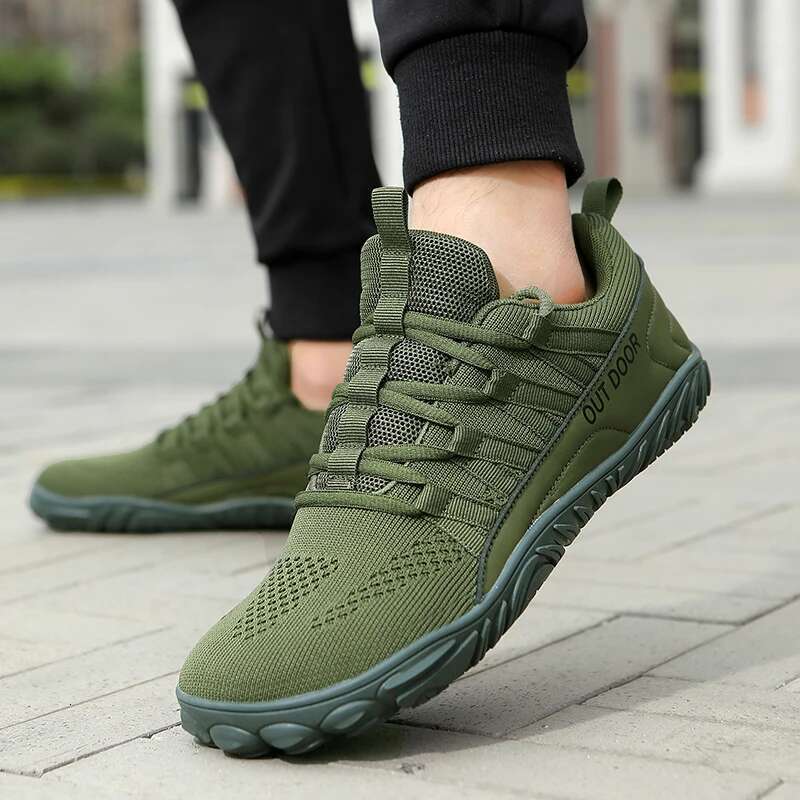 New Hiking Plus Size, Couple Outdoor Sports Palm, Wide Last Barefoot Casual Shoes, Indoor Yoga Fiess