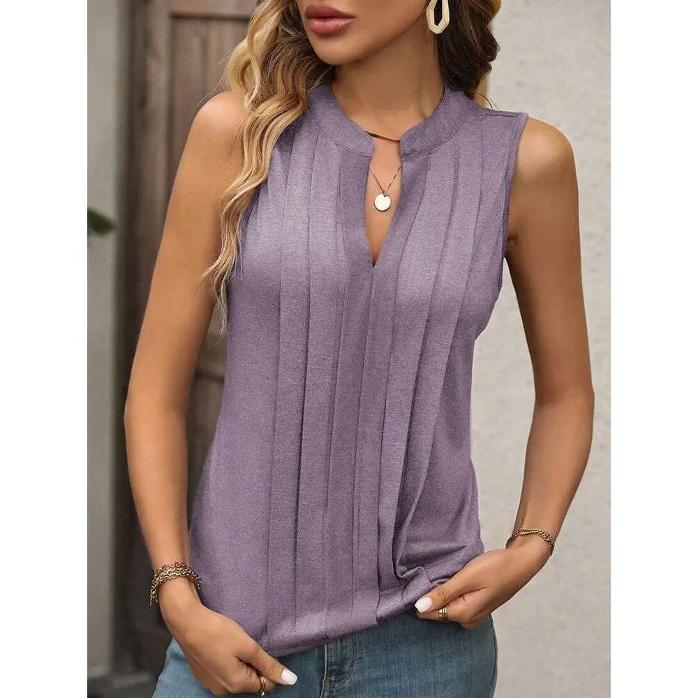 Blouses White Women's Summer Vintage Tassel Tank Tops Sleeveless V-Neck Casual Women Streetwear Shirt T-Shirt Female Clothing T-