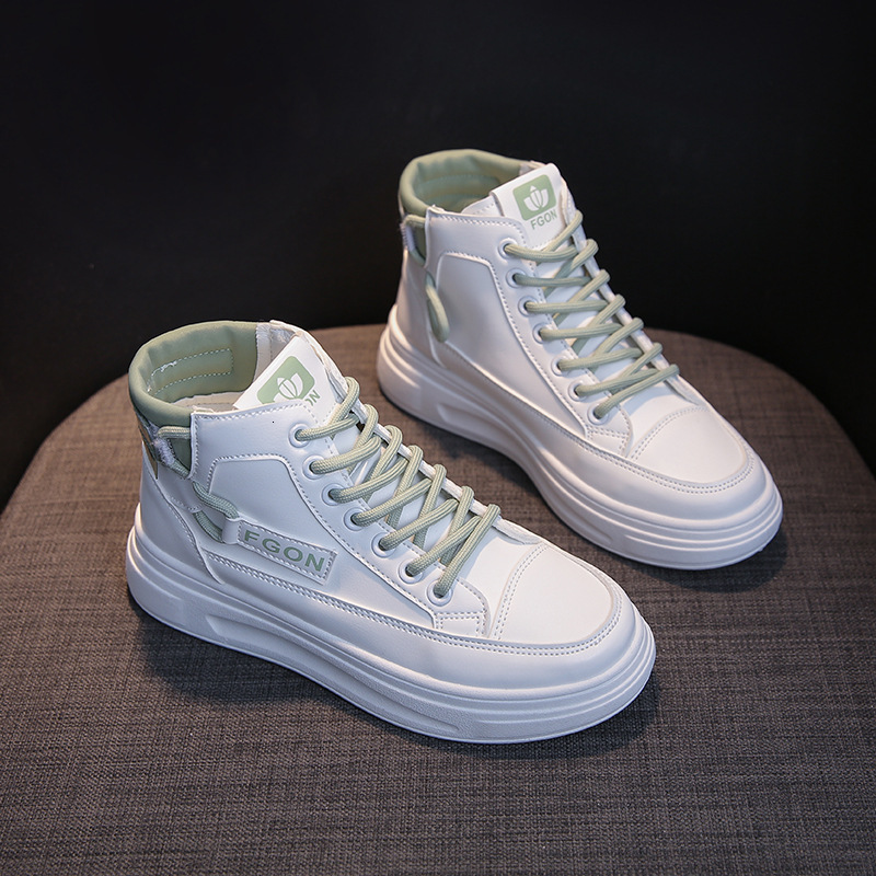 2025 Seasonal Designer s New Multi functional Casual Women s Fashion Thick soled High top White Shoes Soft soled Multi functional Outdoor Sports Shoes