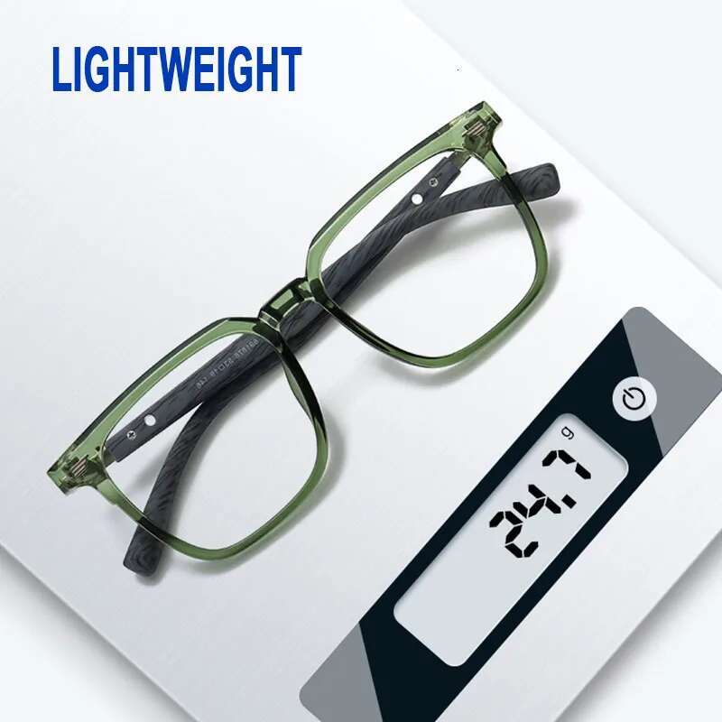 UVLAIK Retro Round TR90 Glasses Frame Men's Women's Trendy Literary Anti Blue Light Lens Computer Eyeglasses Ins Fashion Eyewear