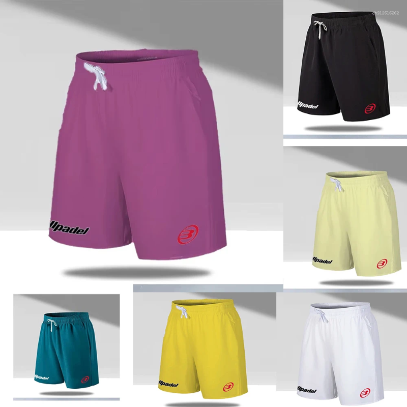 Men's Shorts Sport Padels Casual Summer Tennis Man Beach Breathable Badminton Pants Outdoor Running Training Clothing