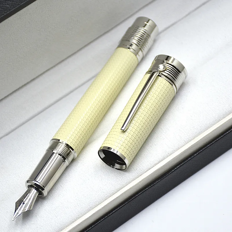 wholesale Limited Edition Mahatma Gandhi Collected Fountain Pen Heavy Titanium Metal Office School Writing Rollerball Pen With Serial Number