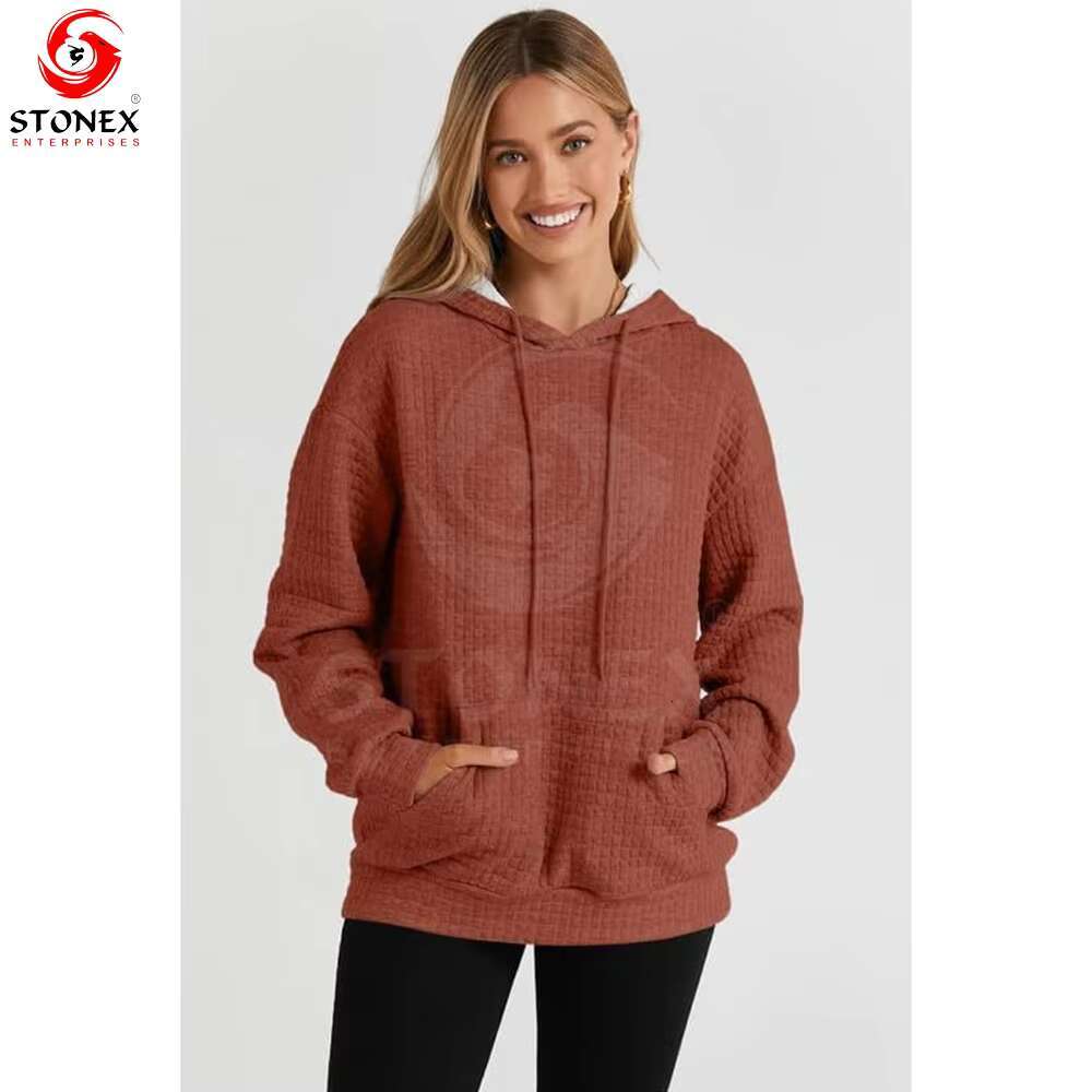 Women's Best Quality Hoodie Wholesale Breathable Hoodies With Pocket Top Style For Women