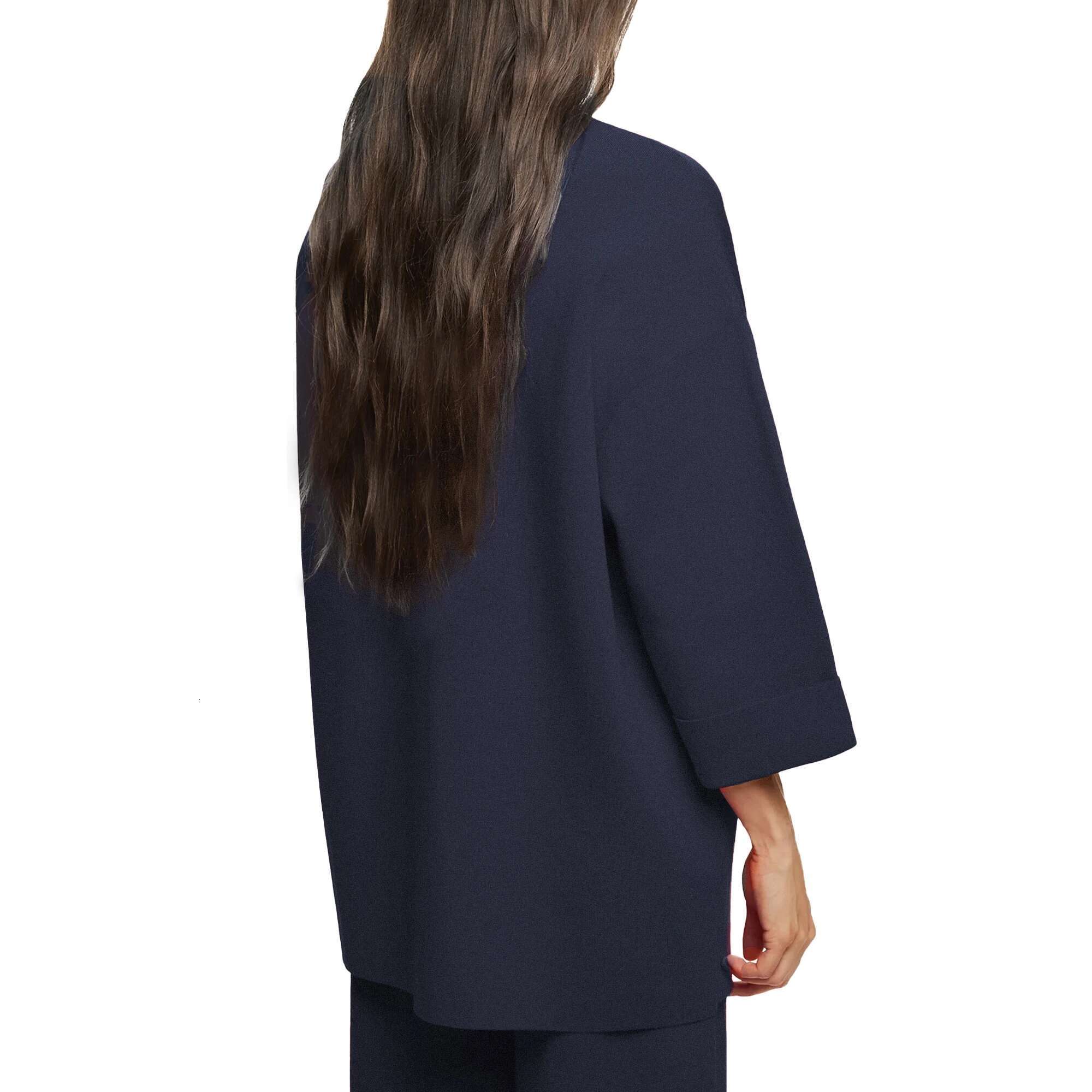 CHCH Woolen Women's Short Coats O Neck Long Sleeve One Button Coat 2024 Autumn Winter Elegant Office Female Commute Outerwears