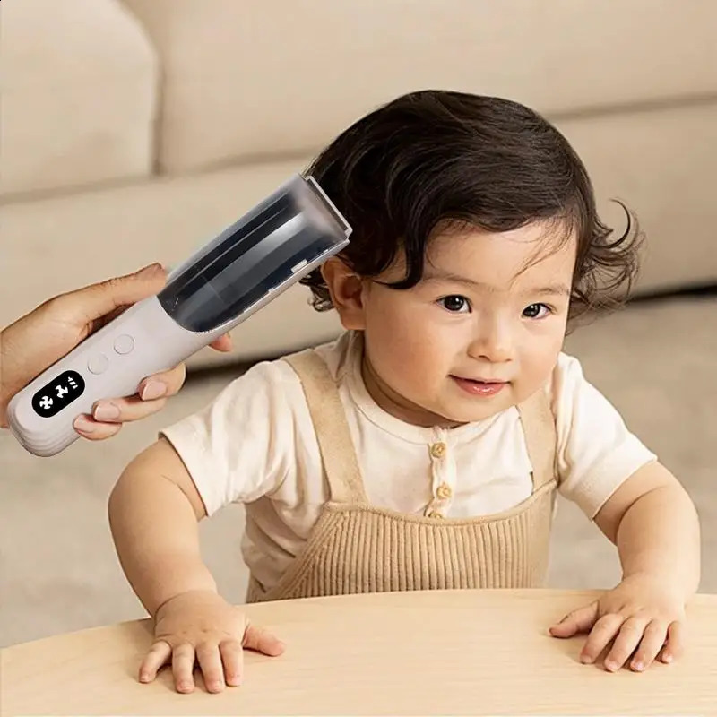 Hair Clippers For Kids Electric Hair Clippers Kids Hair Trimmer Quiet Hair Cutting Clippers Waterproof Cordless Hair Clipper 250303