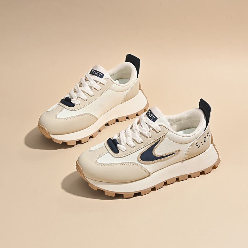 Women's Designer 2025 New Spring And Summer Multi Functional Running Sports Outdoor Training Thick Soled Height Raising Dad Shoes