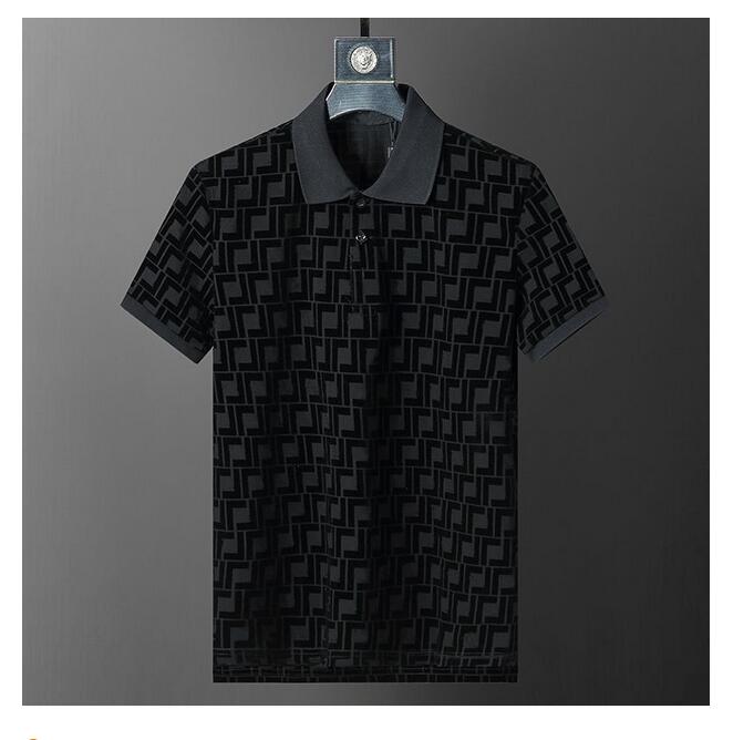 Mens Polos Degigners TShirts Men Polo Homme Summer Shirt Embroidery T-Shirts High Street Trend Shirts Top Tee Pure Cotton Short Sleeve Shirts