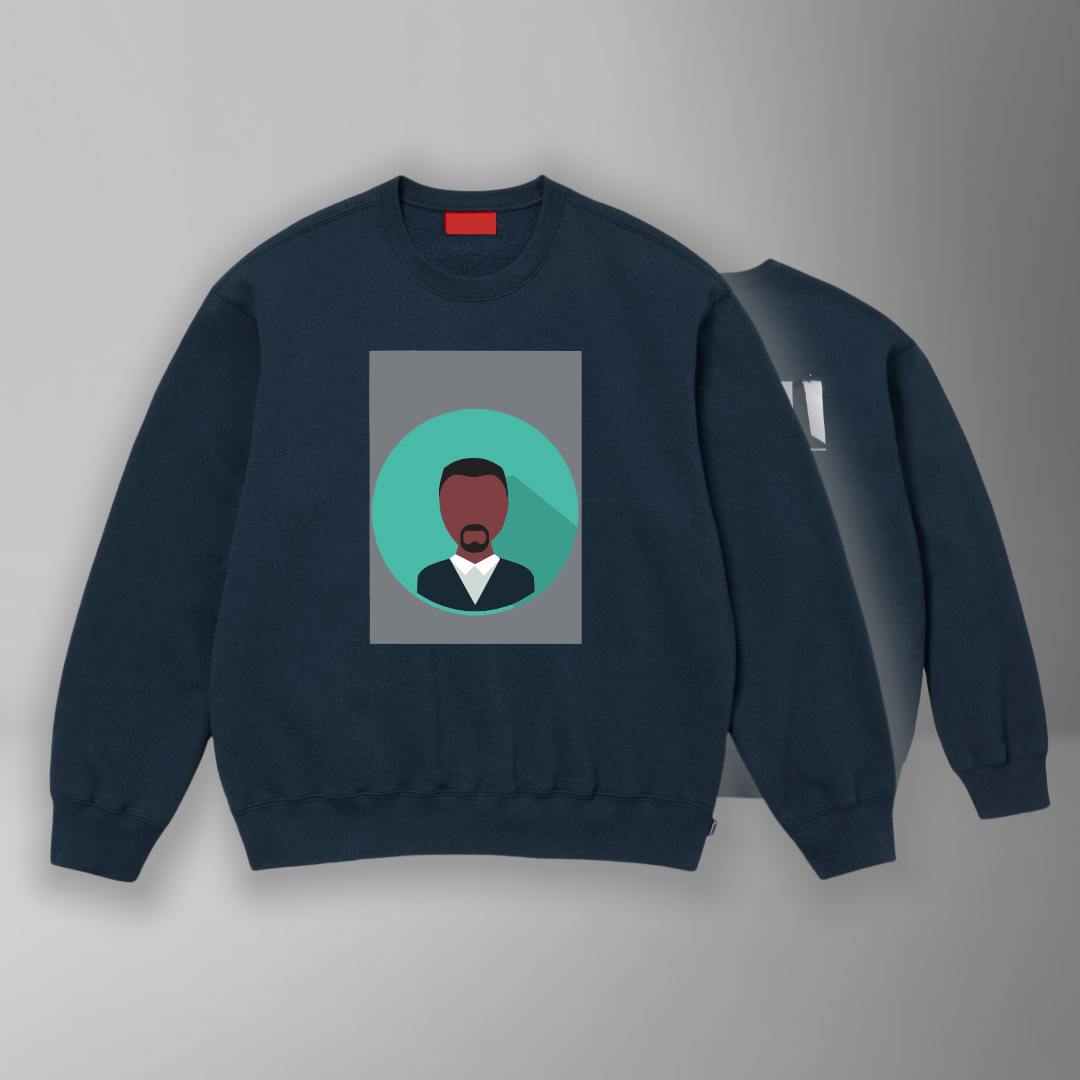 Crew Neck Sweatshirt - Comfortable & Casual Wear