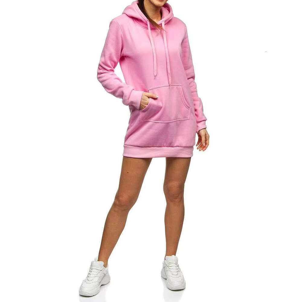 Hoodie Latest Style Women Winter Fashion Fleece Casual Streetwear Ladies Longe Hoodies