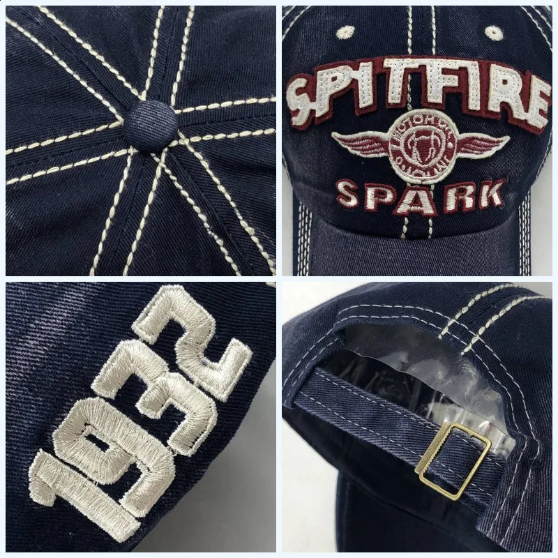 Men Women Cotton Embroidered Letter Printed Baseball Cap Cowboy Hip Hop Dance Club Hat Visors Summer Sports Sun Hats 250228