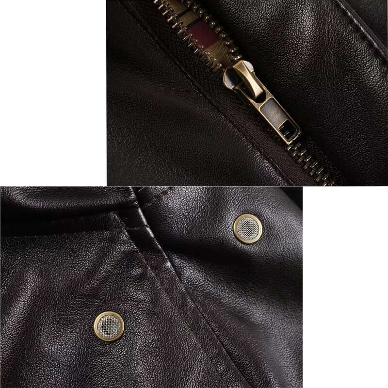 Classic Retro Us Air Force Pu Leather Jacket Male And Female Pilots Couple Motorcycle Handsome Jackets