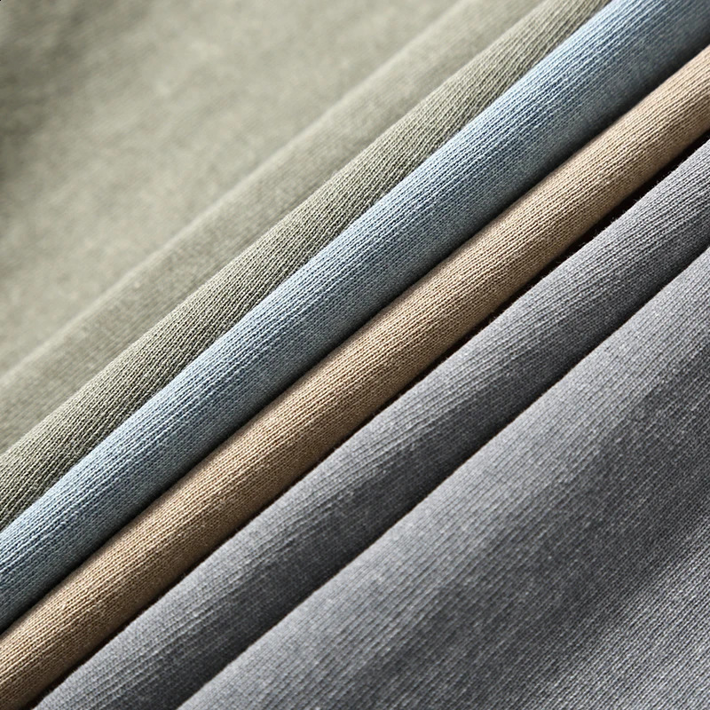 Summer American Retro Sleeveless O-neck Solid Color T-shirt Mens Fashion 100% Cotton Washed Casual Sports Tank Top 250226