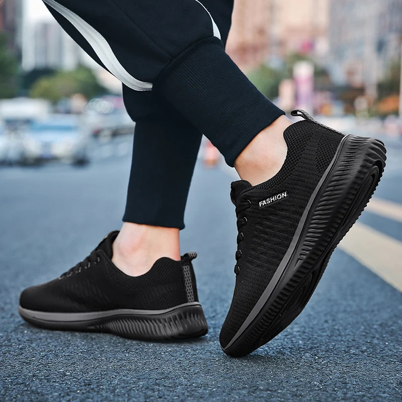 Mens Casual Sneakers Running Shoes Men Laceup Lightweight Comfortable Breathable Big Size Athletic Walking for 250219