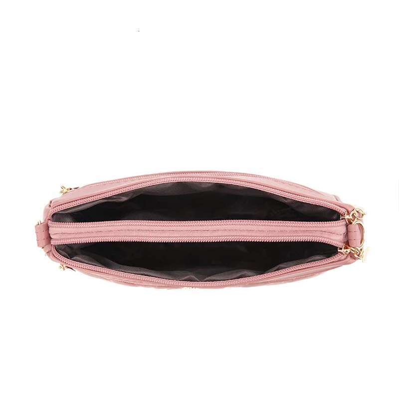 PU Leather Crossbody Bags Zipper New Fashion Shoulder Bag For Women Large Capacity Embroidery Thread Small Purse And Handbags